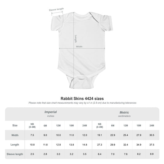 Bonjour, I'm new here. | Infant Bodysuit — Newborn Baby Welcome Onesie