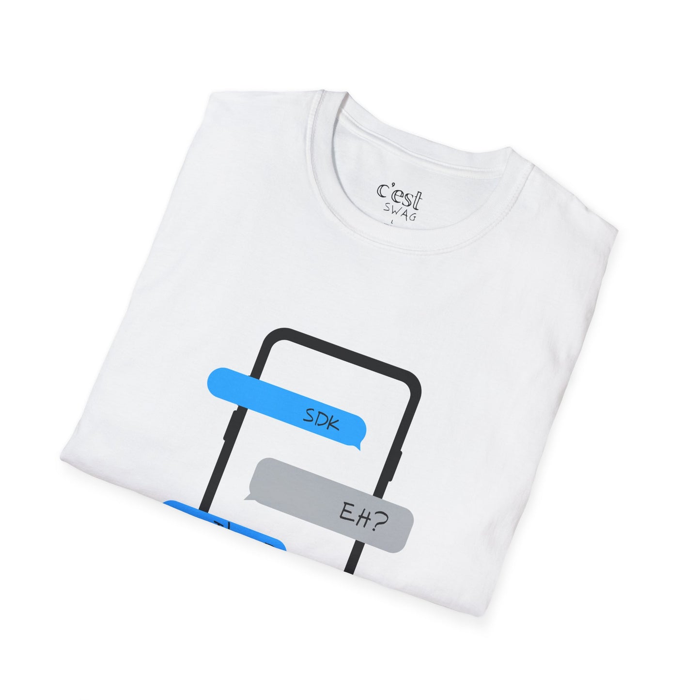 MDR OR SDK Texting | Unisex Softstyle T-Shirt