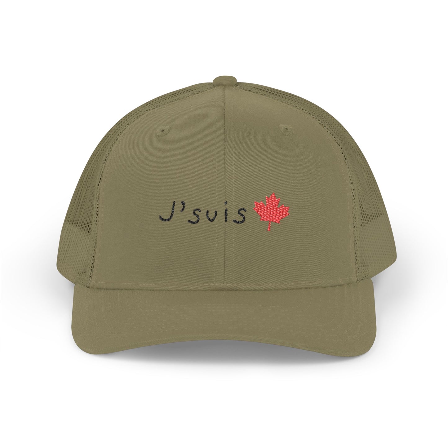 J'suis | Maple Trucker Cap — Canadian Snapback Hat