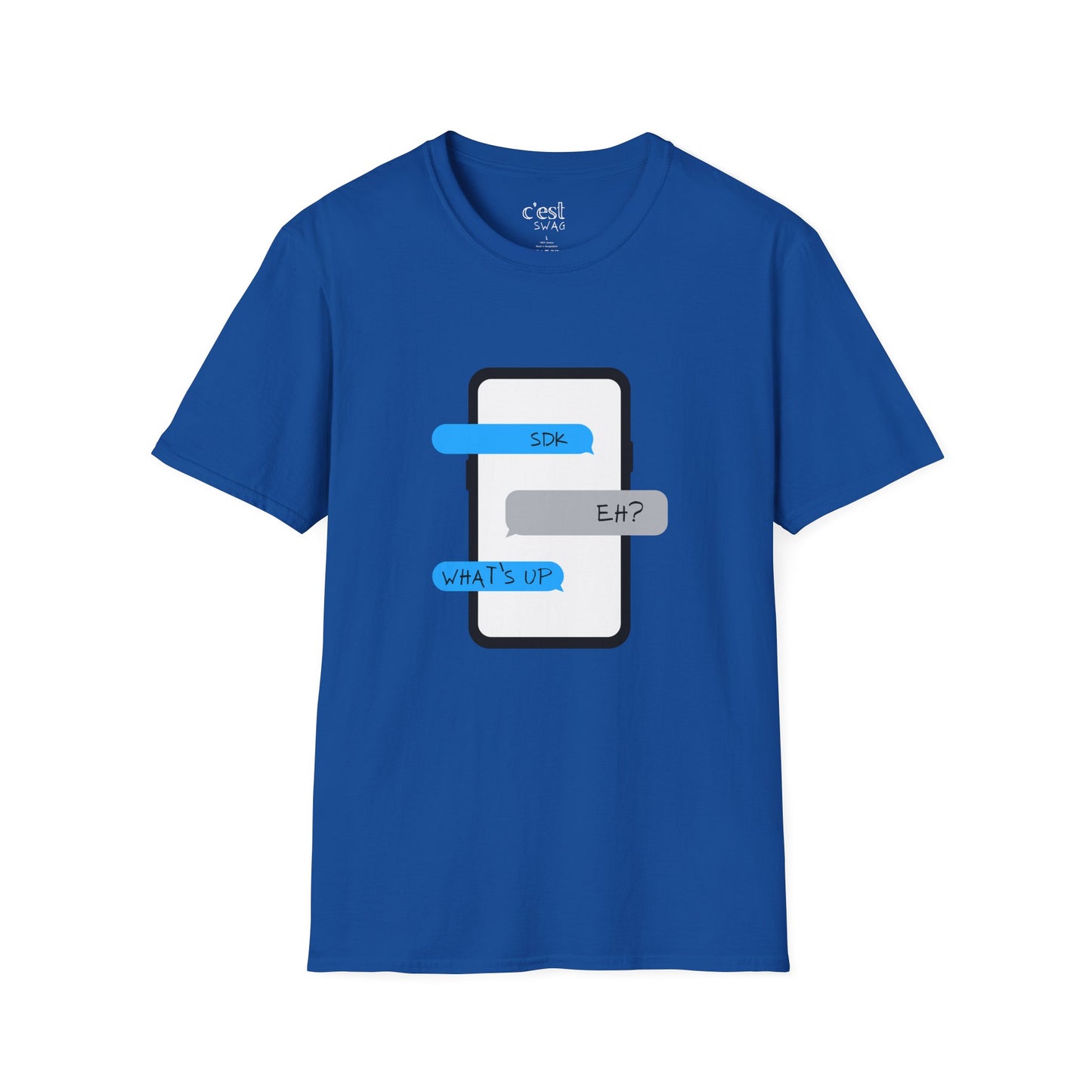MDR OR SDK Texting | Unisex Softstyle T-Shirt