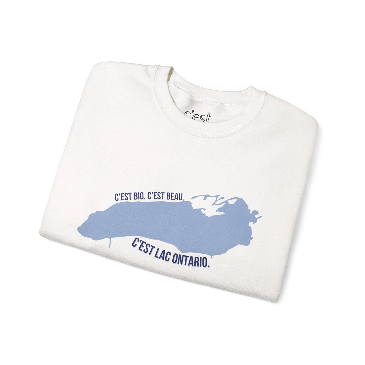 C'est Beau Lac Ontario | Crewneck Sweatshirt