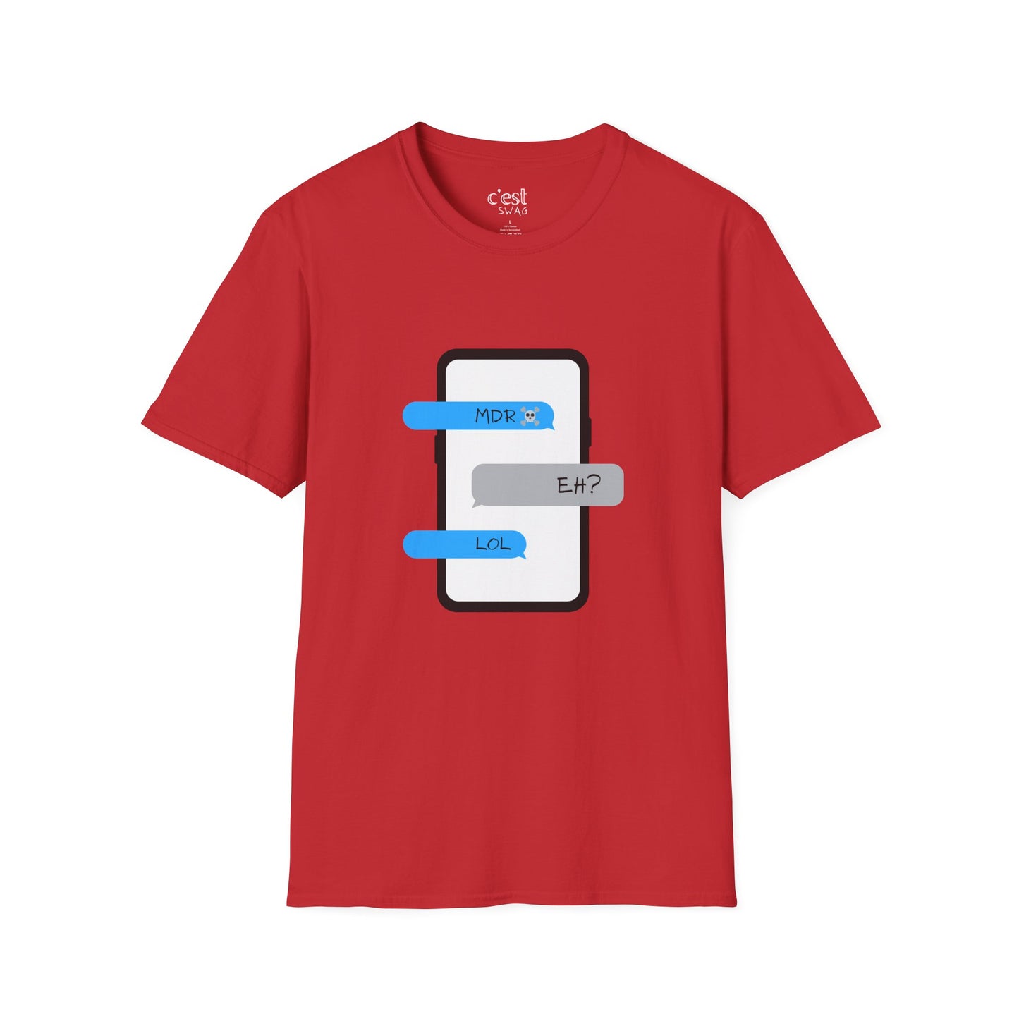 MDR OR SDK Texting | Unisex Softstyle T-Shirt