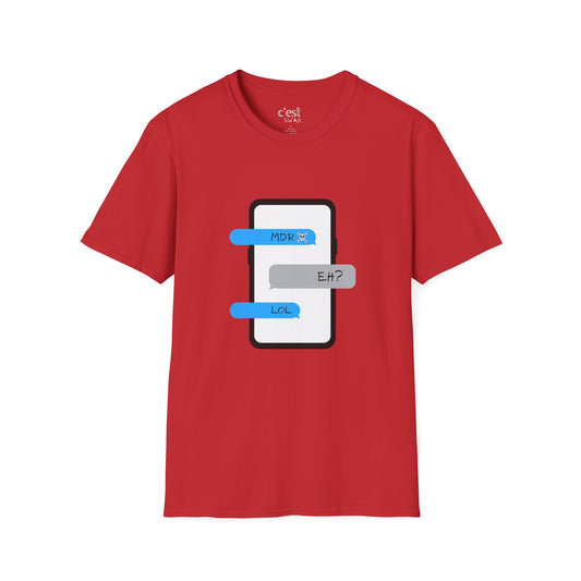 MDR OR SDK Texting | Unisex Softstyle T-Shirt