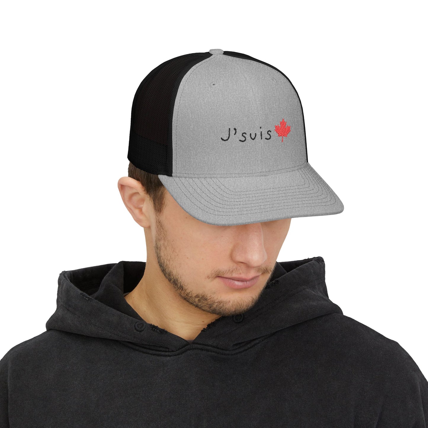 J'suis | Maple Trucker Cap — Canadian Snapback Hat