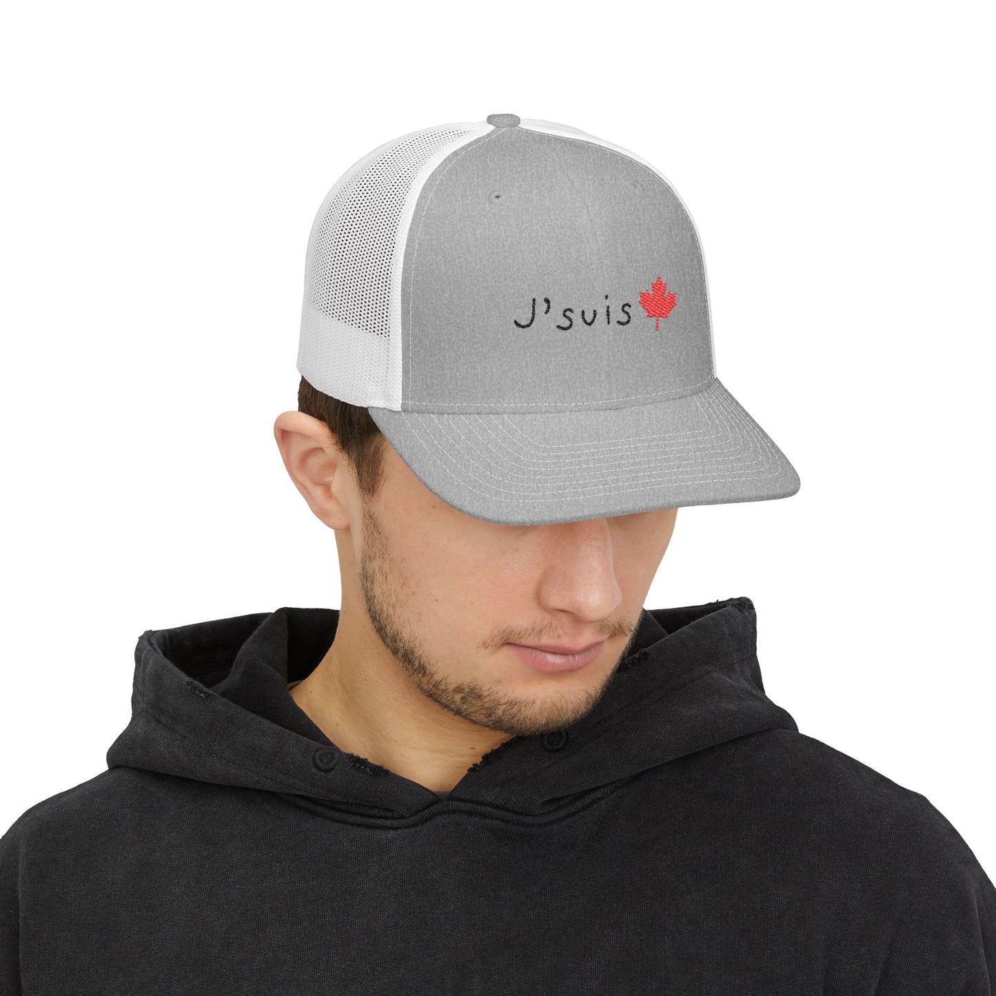 J'suis | Maple Trucker Cap — Canadian Snapback Hat