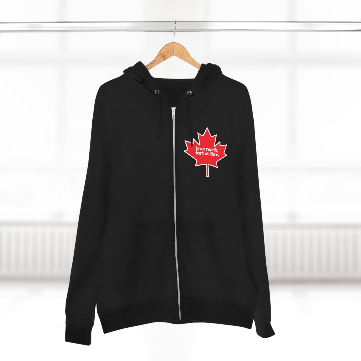 true north fort et libre | Sweat à capuche unisexe