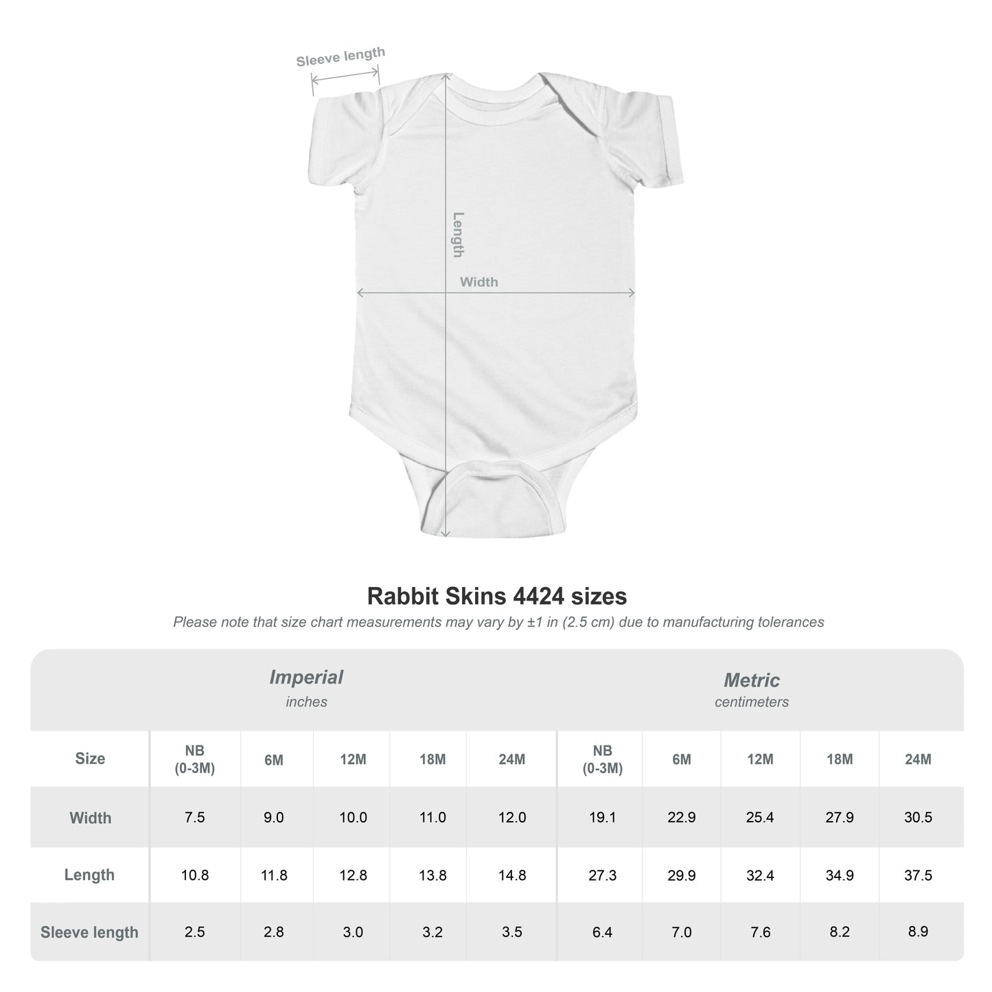 Proudly made au Canada | Infant Bodysuit — Newborn Baby Welcome Onesie
