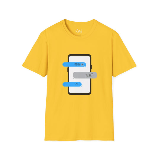MDR OR SDK Texting | Unisex Softstyle T-Shirt
