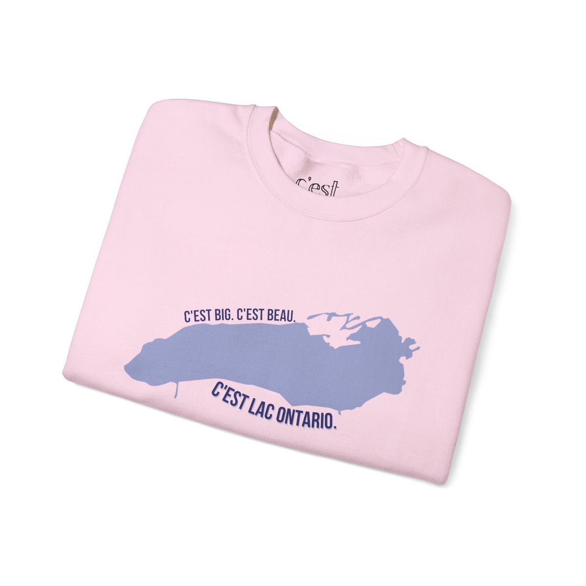 C'est Beau Lac Ontario | Crewneck Sweatshirt