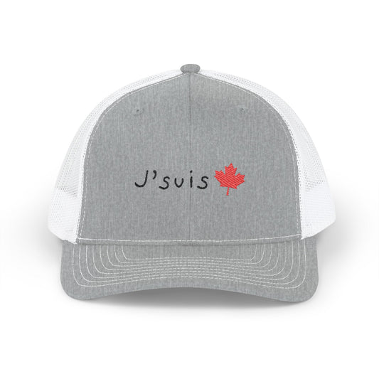 J'suis | Maple Trucker Cap — Canadian Snapback Hat