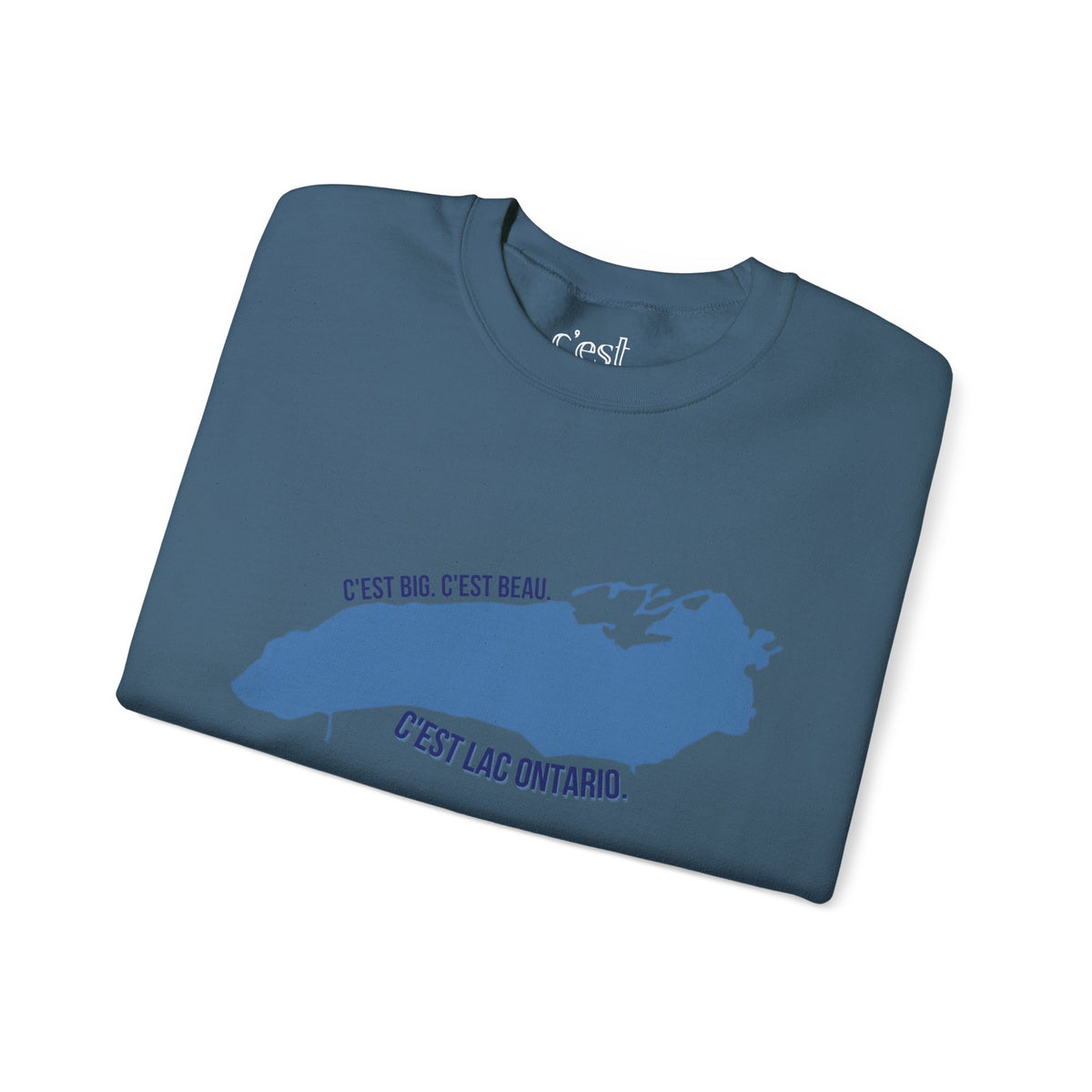 C'est Beau Lac Ontario | Crewneck Sweatshirt